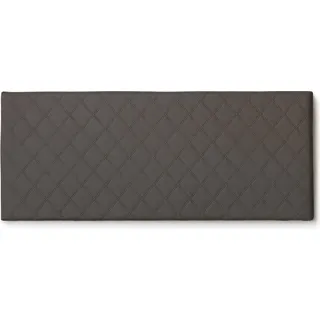 Bettkopfteil Dbess, Kopfteil aus Kunstleder an der Wand, 100% Italy, geeignet für Doppelbett, Cm 170x60, Turteltaube - Grau