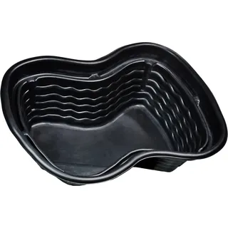 Heissner Teichbecken PE 500 l nierenförmig Schwarz