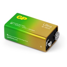 Bild von Batteries Ultra 9V Block-Batterie Alkali-Mangan 9V 1St.