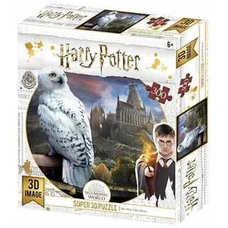 PRIME 3D Puzzle Harry Potter: Hedvika 3D 300 dílk