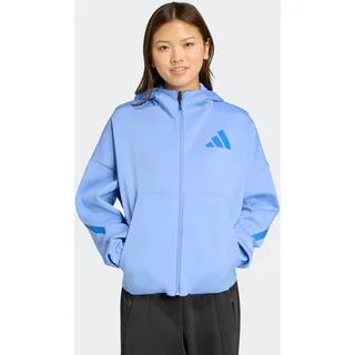 adidas Kapuzensweatshirt Blau Fusion L