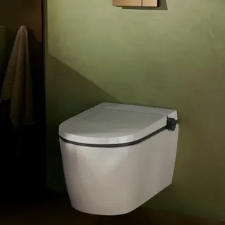 Hansgrohe LavaPura Element Wand-Dusch-WC mit WC-Sitz Weiß