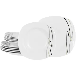 CreaTable Amelie Tafelservice 12-tlg. weiß