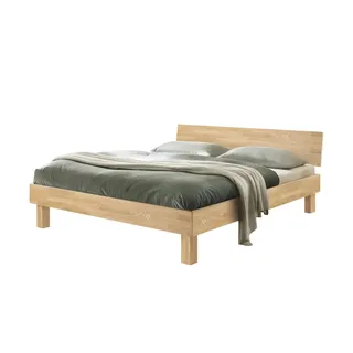 Forti 180 x 200 cm Fußhöhe 25 cm eiche binaco