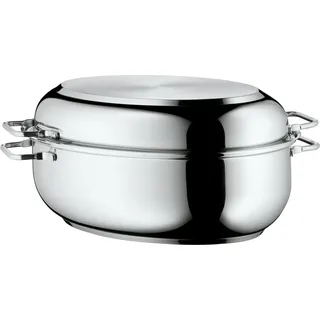 WMF 07.8801.6040, 8,5 l, Rund, Edelstahl, Edelstahl, Edelstahl, Keramik, Gas, Halogen, Induktion, Versiegelte Platte - Silber