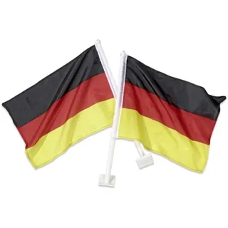 Unbekannt Luxus Autofahnen Deutschland 2er Set 48cm