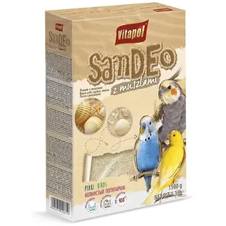 VITAPOL Sand für Vögel mit Schalen 1.5kg