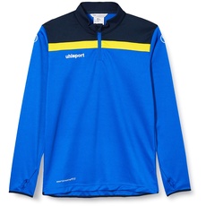 Bild Offense 23 1/4 Zip Top Sweatshirt, azurblau/Marine/limonenge, 152