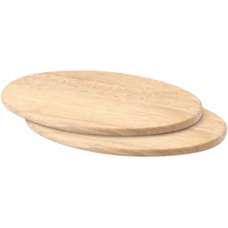 Schneidebrett CONTINENTA, beige (natur), B:20cm H:1,2cm L:30cm, Massivholz, Schneidebretter, Schneidebrett, Handarbeit