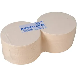 Folia Bierdeckel Bastelset 10,7 cm 100 Stück