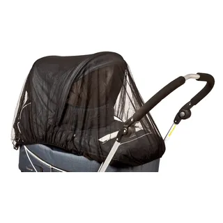 Altabebe (AL1500-02) Universal Insektenschutz - Mückennetz für Kinderwagen, Buggies, Reisebetten, Kinderbetten - optimaler Schutz gegen Stechmücken - feines Netzgewebe, reißfest - Farbe: schwarz