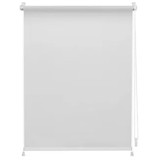 Lichtblick Uni Rollo 80 x 200 cm weiß/grau