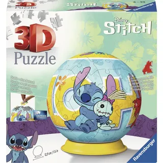 Ravensburger Puzzle Puzzle-Ball Disney Stitch 72 Teile