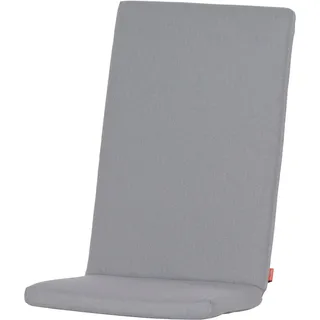 Sesselauflage SIENA GARDEN "ASTER, 123 cm", silber, B:48cm H:6cm T:123cm, Polyester, Polsterauflagen, Sesselauflage, Dessin Fish Bone, 100% recyceltem Polyester, in verschiedenen Farben