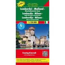 Lombardei - Mailand - Oberitalienische Seen 1:150 000