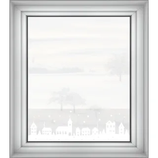 GARDINIA Statische Deko-Fensterfolie X-Mas Stadt