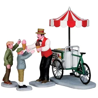 Lemax Eiswagen Set Von 4