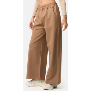 PM SELECTED Sportliche Damen Marlene Freizeithose Marlenehose Hose Damenhose PM74 Camel Einheitsgröße Gr. 34- 38 - Hellbraun