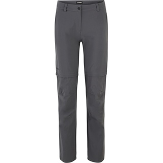 Schöffel Damen Ascona Zip-Off Hose (Größe S, grau)