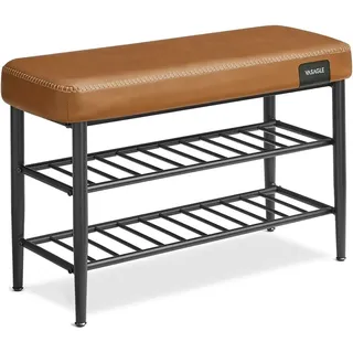 Vasagle Schuhbank 30 cm x 80 cm x 50 cm Braun