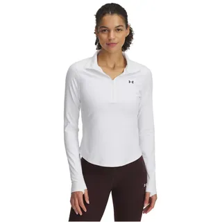 Under Armour Motion Halbreißverschluss-Sweatshirt White/Black M