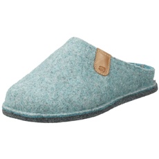 Bild Damen Hausschuhe Pantoffeln Softfilz Lucca 6820, Größe:41 EU, Farbe:Blau