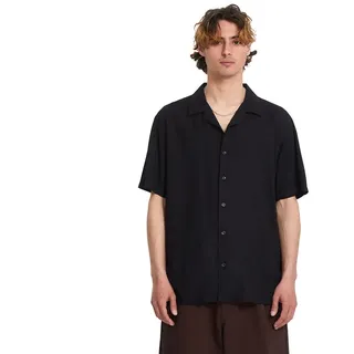 Volcom Single Stone Kurzarmhemd - Gloss Black - L