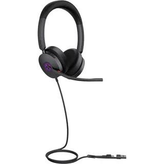 Yealink UH48 Dual UC USB-C/A Headset – 20000 Hz, Anrufe/Musik, 169