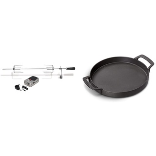 Enders Edelstahl-Grillspieß für Boston 6 Grillspieß Boston 6 silber & ® SWITCH GRID Pfanne