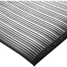 Orthomat® Arbeitsplatzmatte Ribbed, schwarz, lfm. x B 900 mm
