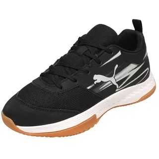 Puma VARION II JR Indoor Court Shoe, PUMA BLACK-COOL light GRAY-GUM, 33
