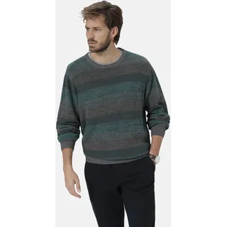 Babista Rundhalspullover "Pullover LUNAVEST" 1 Stk. mit Rippstrick, grau gestreift
