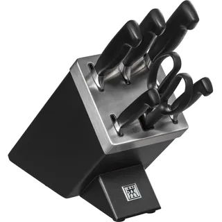 ZWILLING 35145-007-0, Messer-Set, Edelstahl, Kunststoff, Edelstahl, Schwarz, 2,59 kg - Schwarz