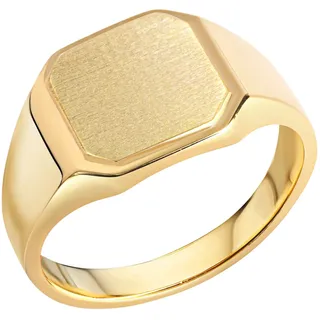 FIRETTI Fingerring »Schmuck Geschenk Silber 925 Siegelring«, goldfarben