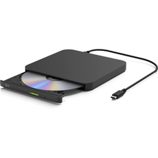 Hitachi LG GP96Y Externer CD DVD Laufwerk USB C, Brenner Laufwerk für Android, Portable Player Brenner Kompatibel mit PC (Windows, Mac, Fire)