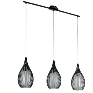 EGLO Razoni 3-flg. 19 cm modern schwarz