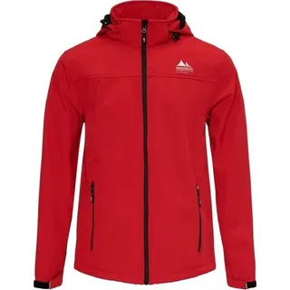 Nordberg Eldgrim - Softshell Outdoor Sommerjacke Herren - Rot - Größe XXL - Rot