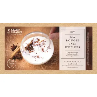 Graine Creative Kerzenherstellungsset Winterkräuter Sojawachs DIY - Weiß