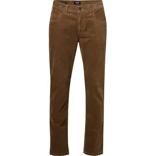 Pioneer - Herren 5-pocket Jeans Stretch Cord RANDO (P0 16801.3228) - Braun