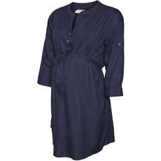 MAMALICIOUS Damen Mlmercy 3/4 Woven Tunic Noos Eco A. Tunika Shirt, Navy Blazer, M EU