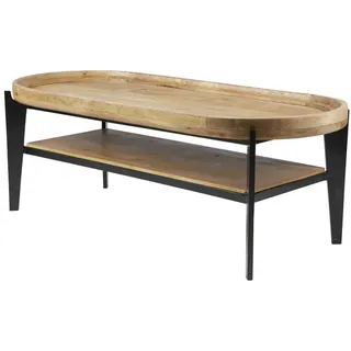 SIT Möbel Couchtisch Naturfarben Mangoholz 50 x 40 x 120 cm