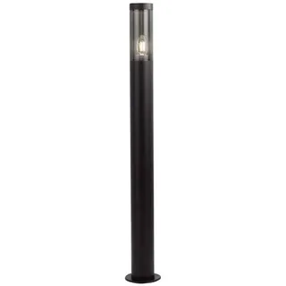 V-Tac Außenwandleuchte Edelstahl 100,0 cm E27 IP44 schwarz