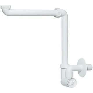 Dallmer Waschtisch-Möbel-Siphon, weiß