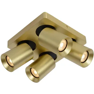 LUCIDE Nigel 4 GU10 5W Mattes Gold/Messing