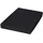 Spannbettlaken Jersey-Elasthan 100 x 200 cm schwarz