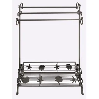 heine home Badaccessoire-Set, schwarz
