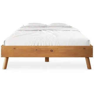 Idimex Futonbett Karri 140X200 Cm , Holz , Kiefer , Mode , 140x200 cm , FSC Mix , Schlafzimmer, Betten, Futonbetten