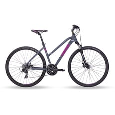Bild von Damen I-Peak I Crossbike, Grau matt/pink, 54 cm