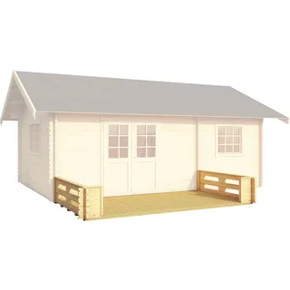 Lasita Maja Terrasse Caroline 3,5 x 2 m Beige