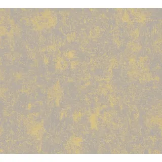 A.S. Création Metallictapete Uni selbstklebend - Tapete Metallic Effekt - selbstklebende Tapete gold glänzend - 0,52m x 2,5m - Made in Germany